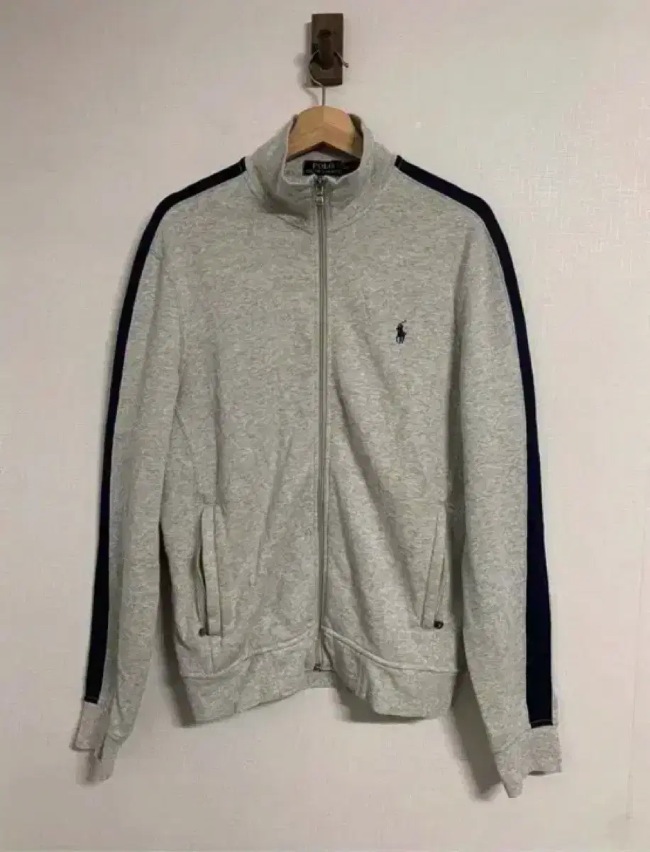 [M] Polo Sideline Brushed Zip Up