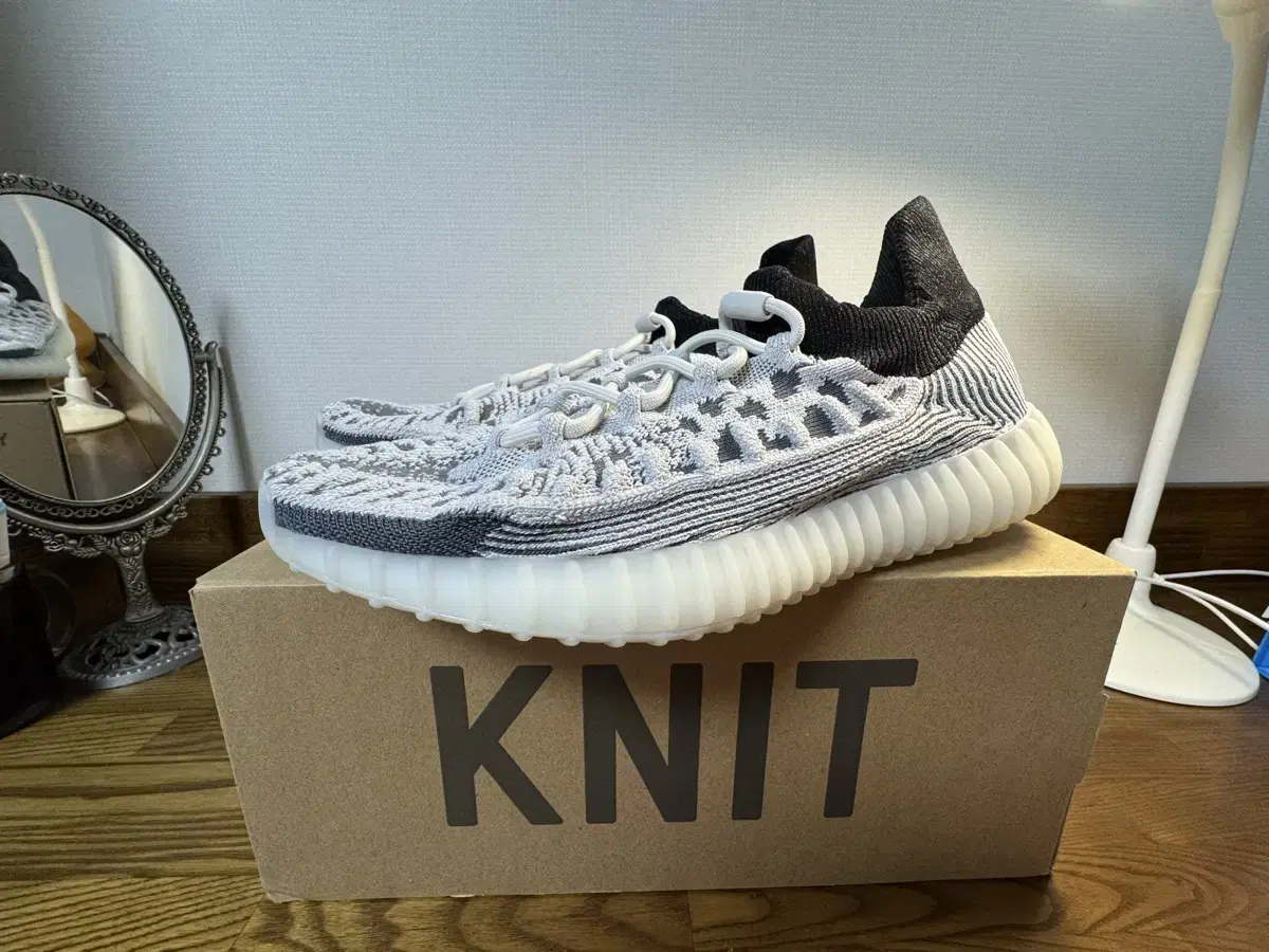 [280]YZY 350v2 CMPT Slate White