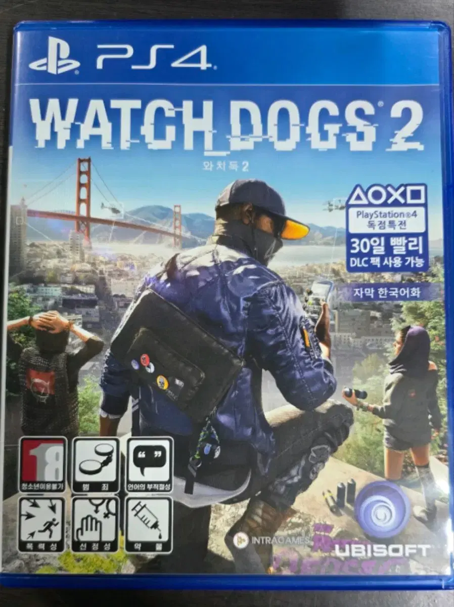 와치독2 (WATCH DOGS 2) 플스 PS4