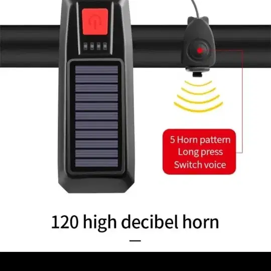 [$빠른배송]  자전거라이트 경적벨 자전거전조등