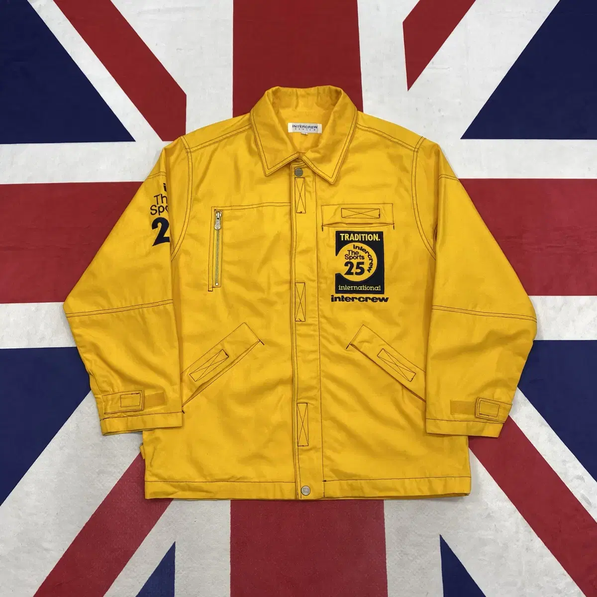 Intercrew Vintage Jacket 95 true to sizeL -XL