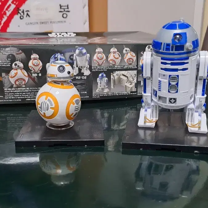 스타워즈 프라모델 R2-D2 & BB-8, 건담 팝니다