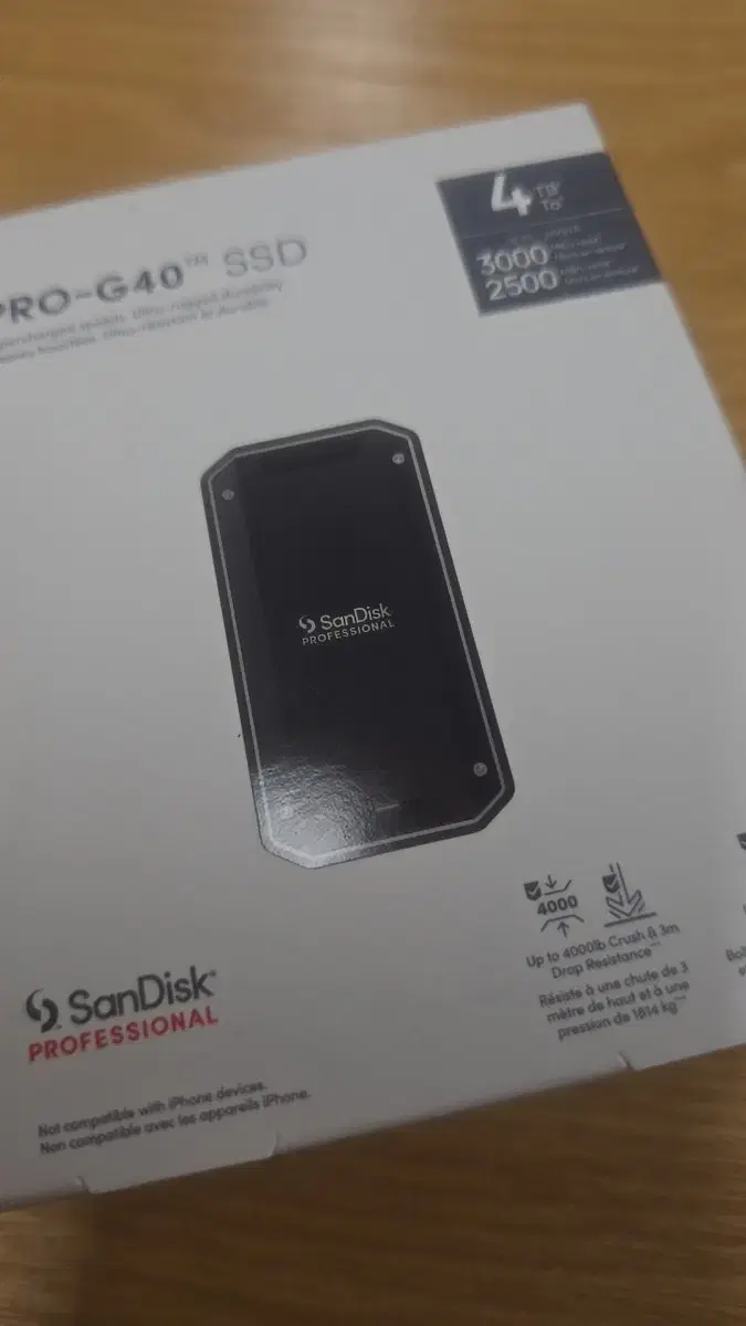 Sandisk pro-g40 ssd 4TB