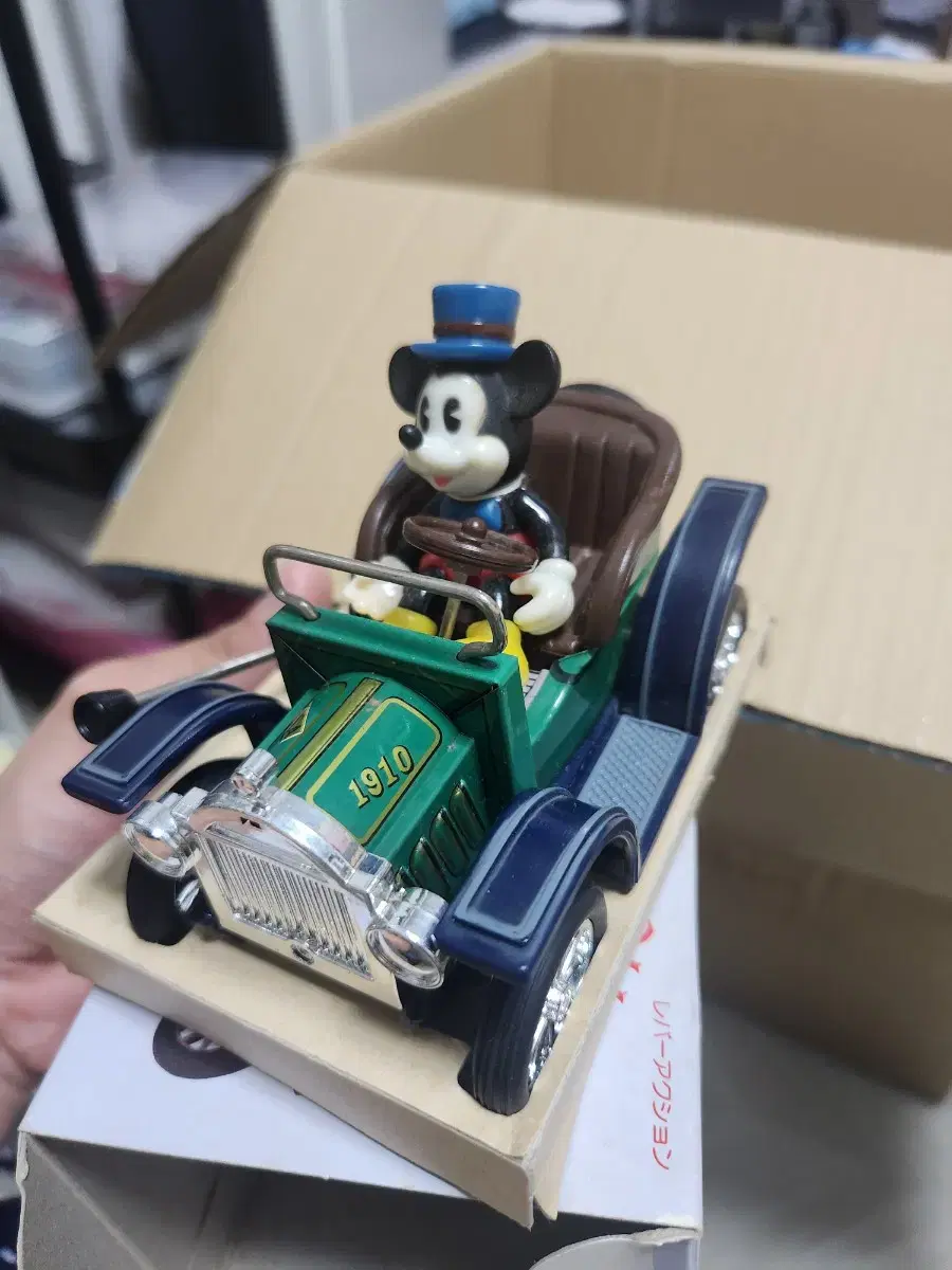 Disney Mickey Mouse Car Figures Vintage