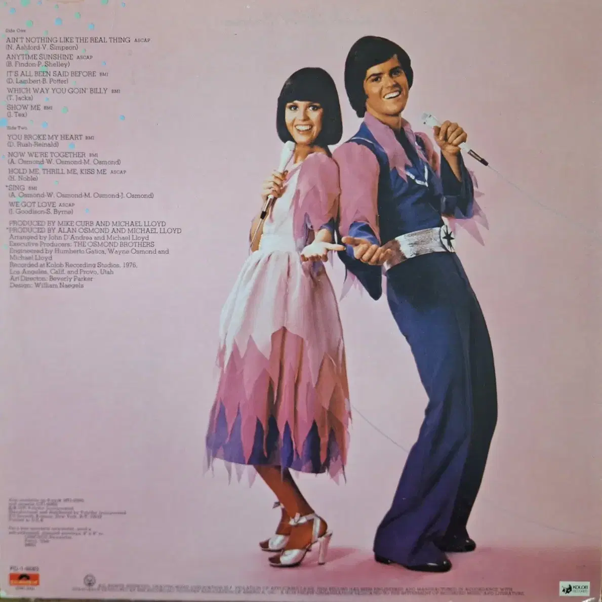 미국원반/Donny & Marie Osmond-New Season LP