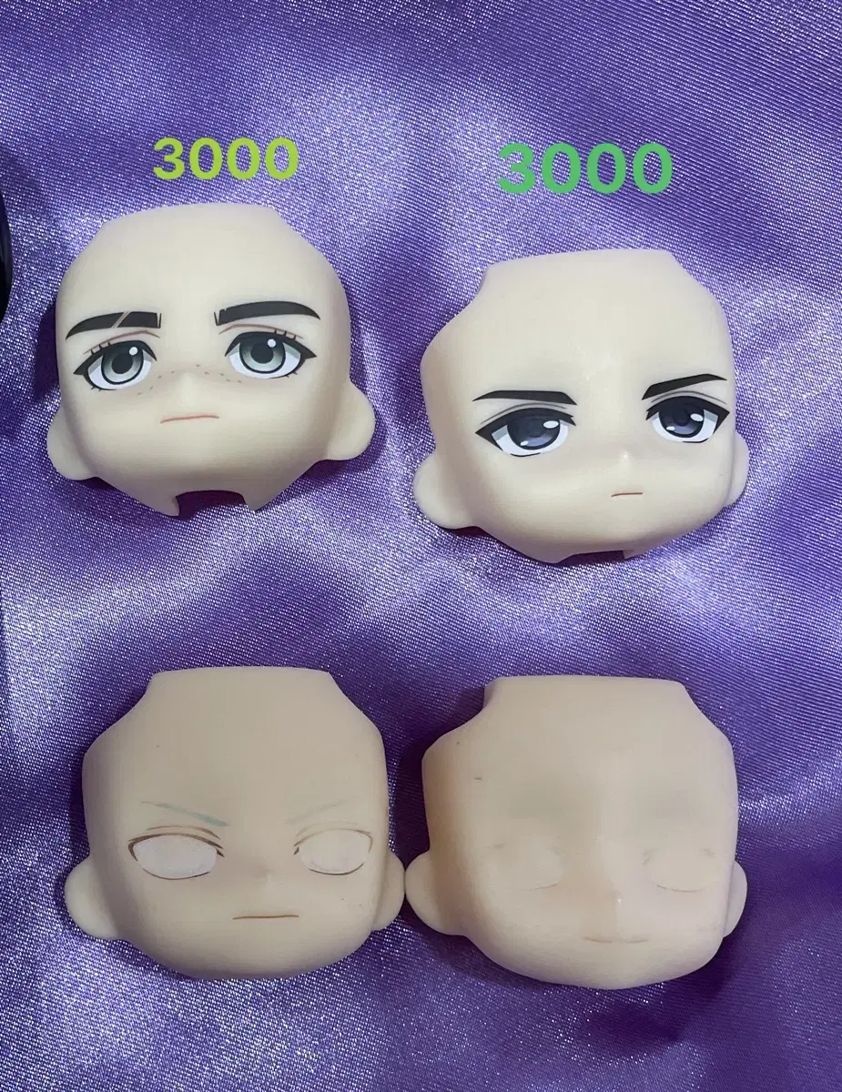 Each Nendoroid Face Part + Man Face Bonus