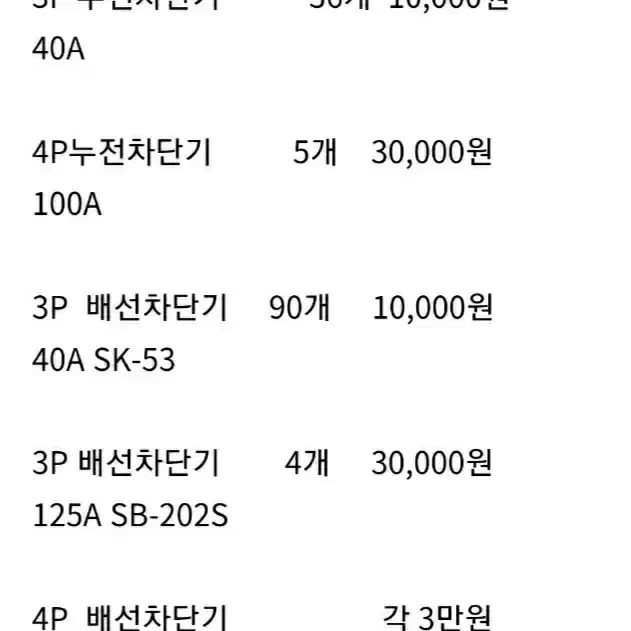 누전배선차단기