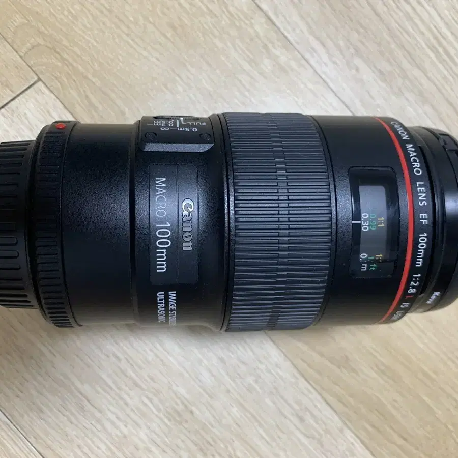 캐논 ef 100mm f/2.8L Macro IS USM 백마엘 팝니다.