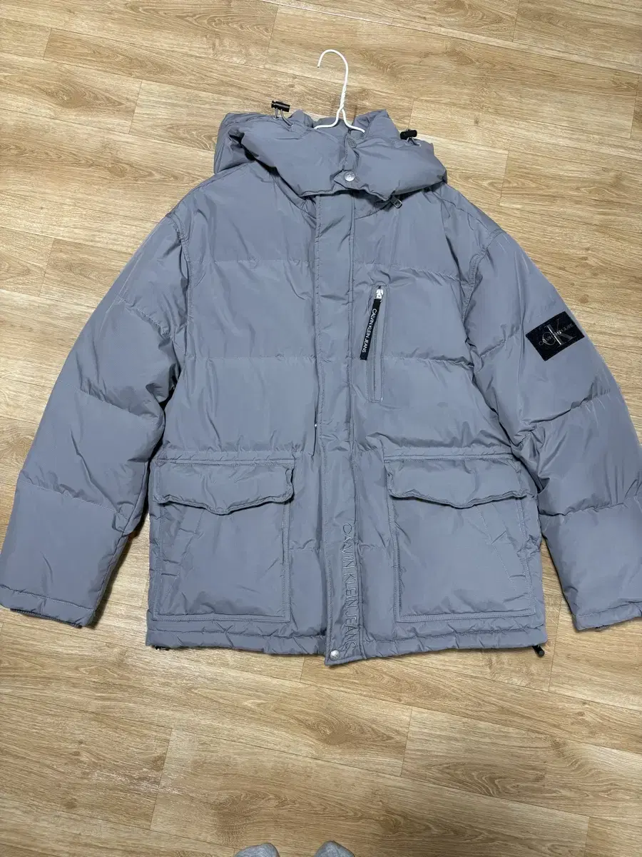 Calvin Klein Detachable Hoodie Down Puffer Jacket (CK Padded)