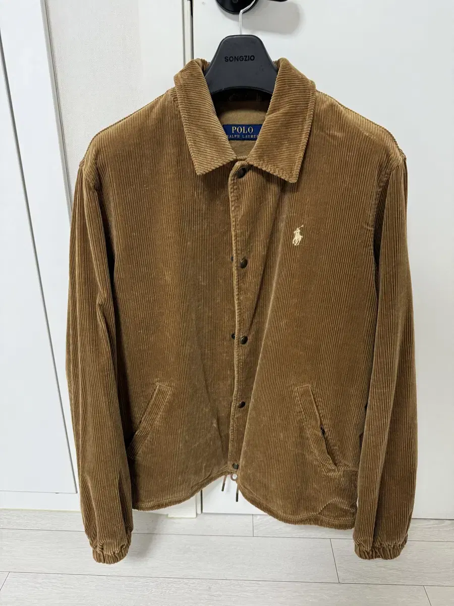 Polo Corduroy Coach Jacket Brown M