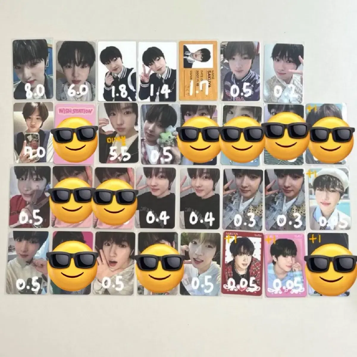 NCT Wish Sakuya photocard bulk individual wts sells