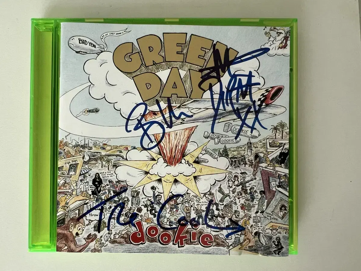 그린데이 Dookie 친필 싸인 CD 앨범