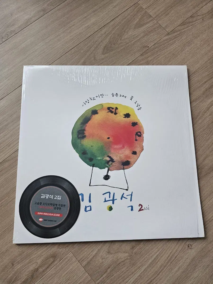 김광석 2집 엘피 LP 재발매