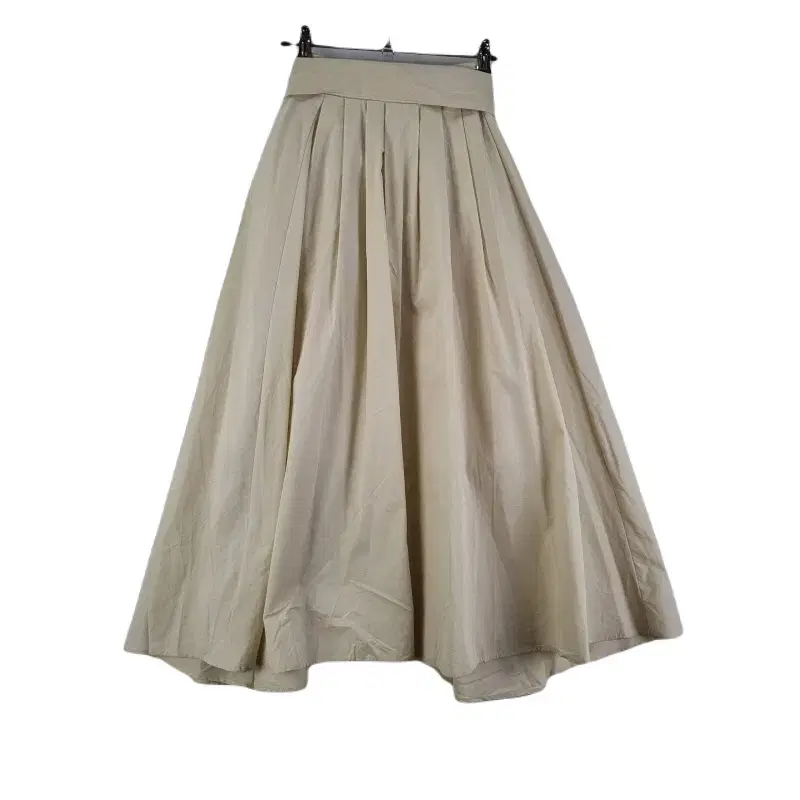 E9689 WFREE Backbanding Pin Tuck Flare Long Skirt/Dirk