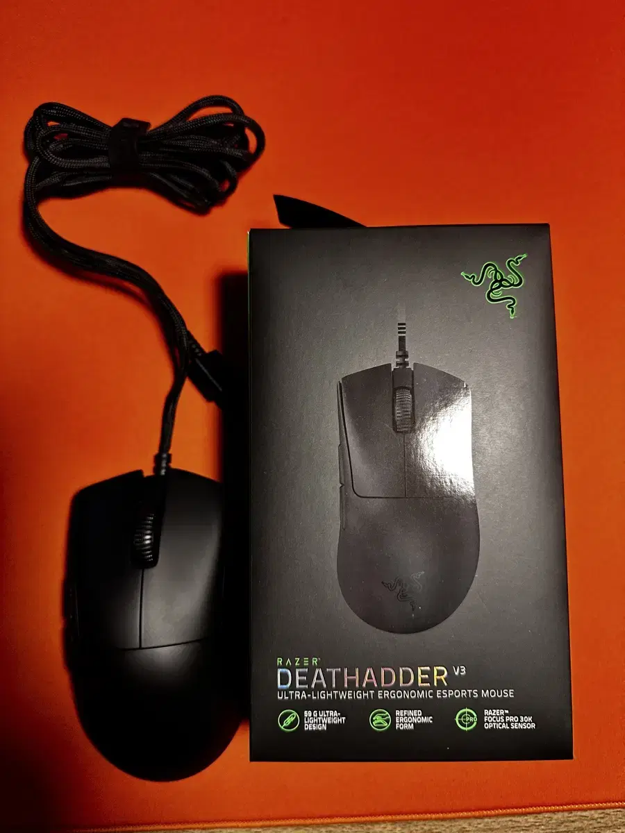 레이저 데스에더 DeathAdder V3 유선 마우스