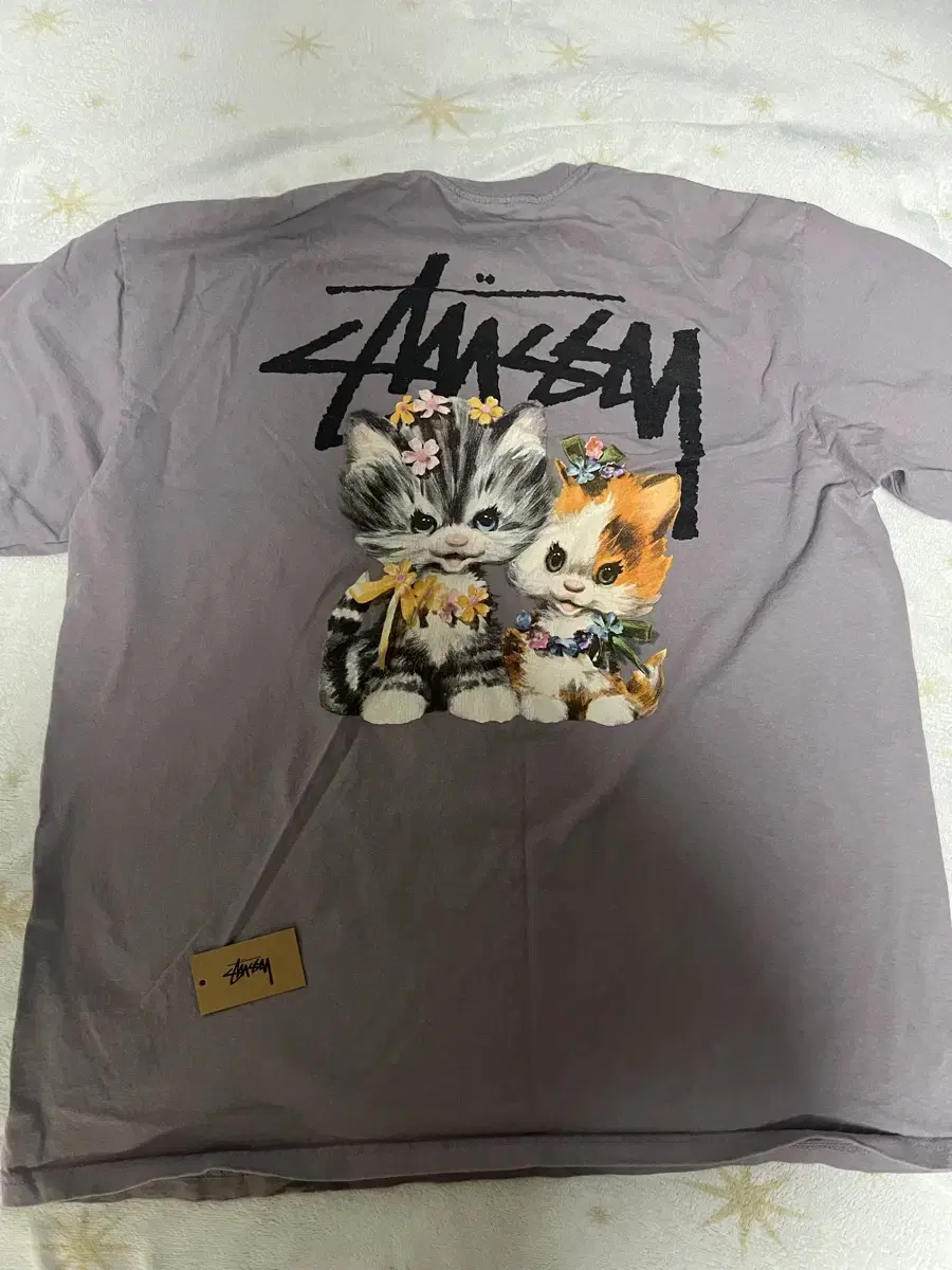 Stussy Kitten T-Shirt Mauve XL