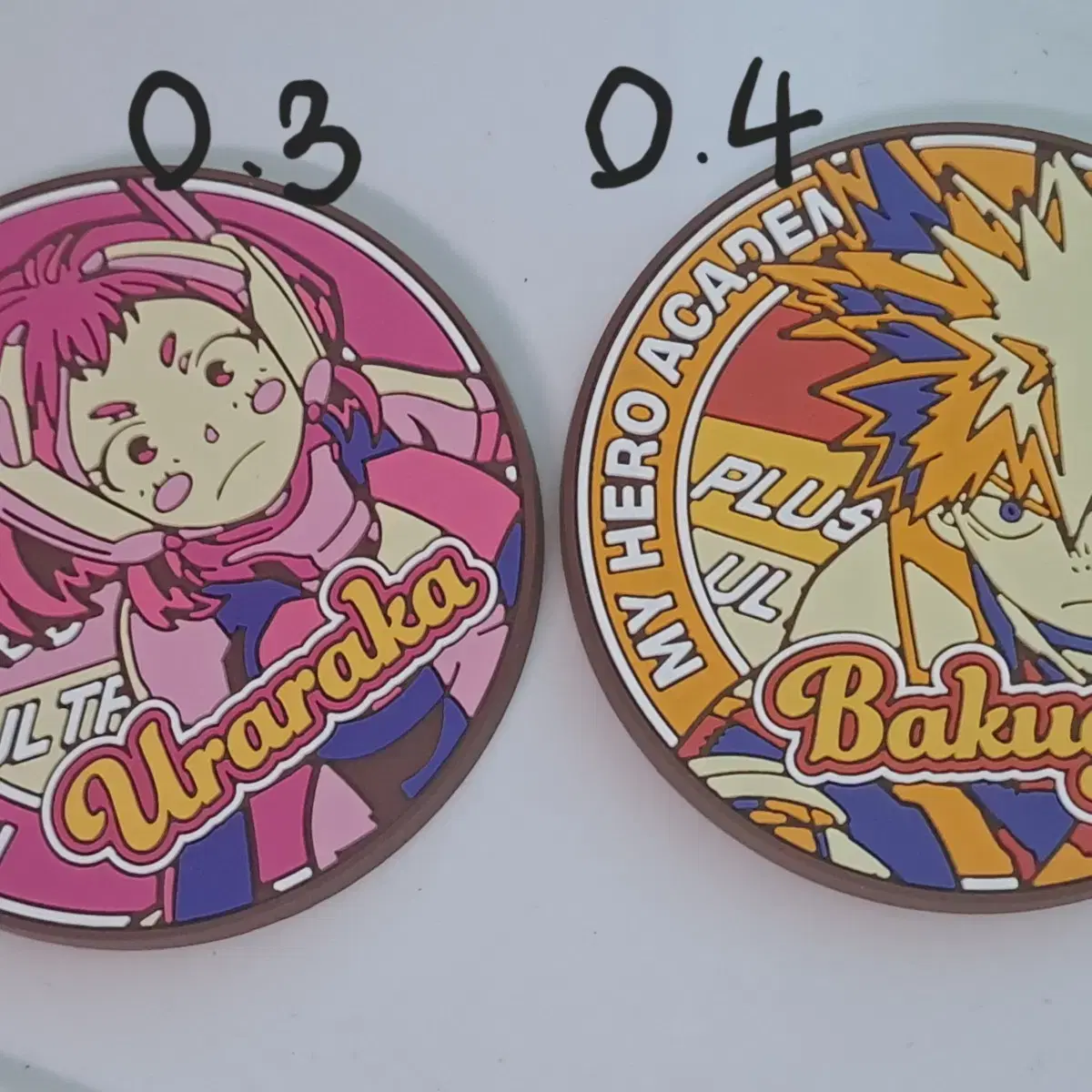 Hiroaka Bakugo Uraraka sells merchandise