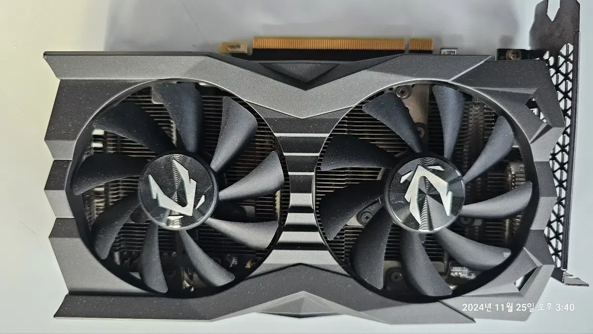 ZOTAC RTX 2070 SUPER 8G (그래픽카드 인식안됨)