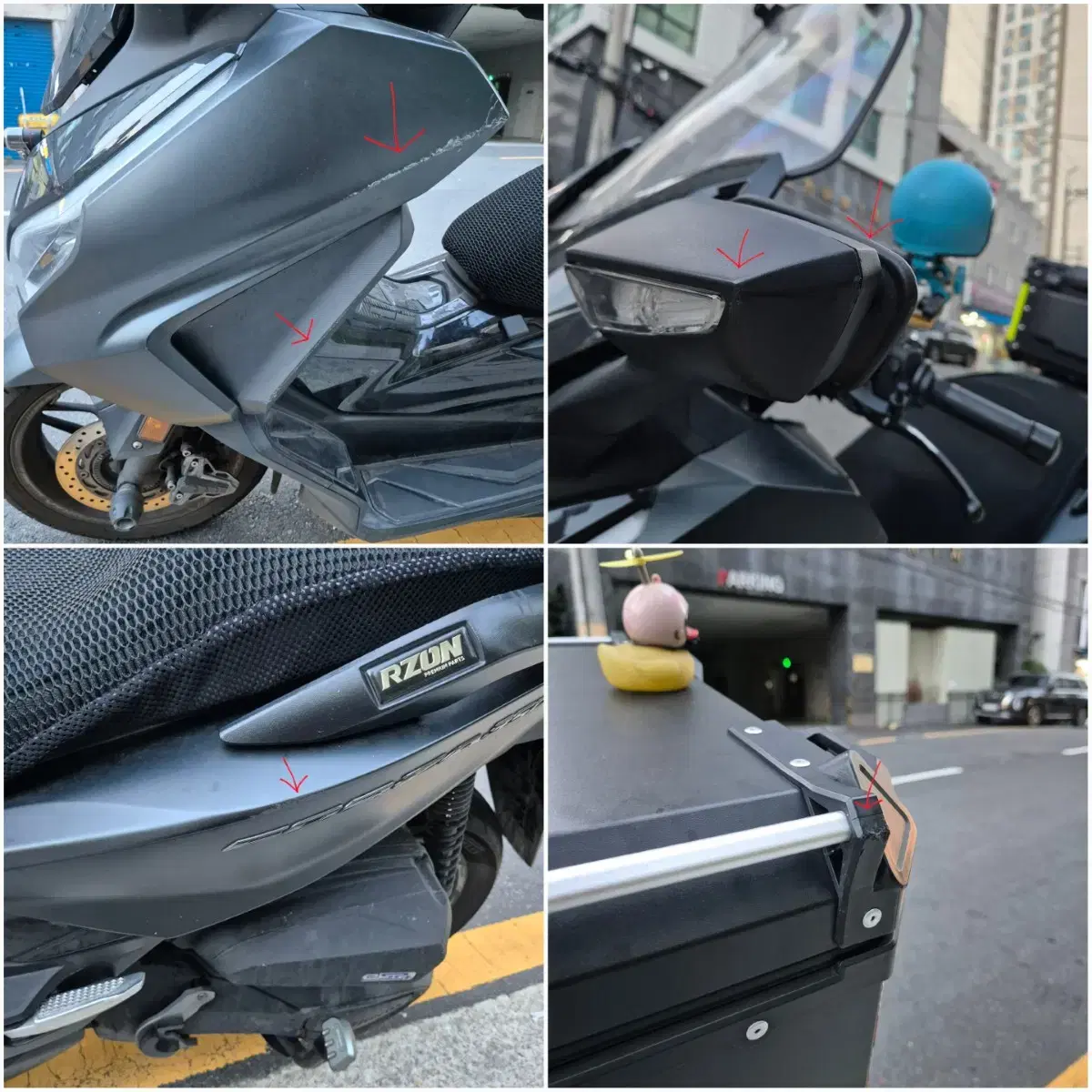 23년식 포르자350 23496km(페리 모델, 1인 신조 철저한 관리)