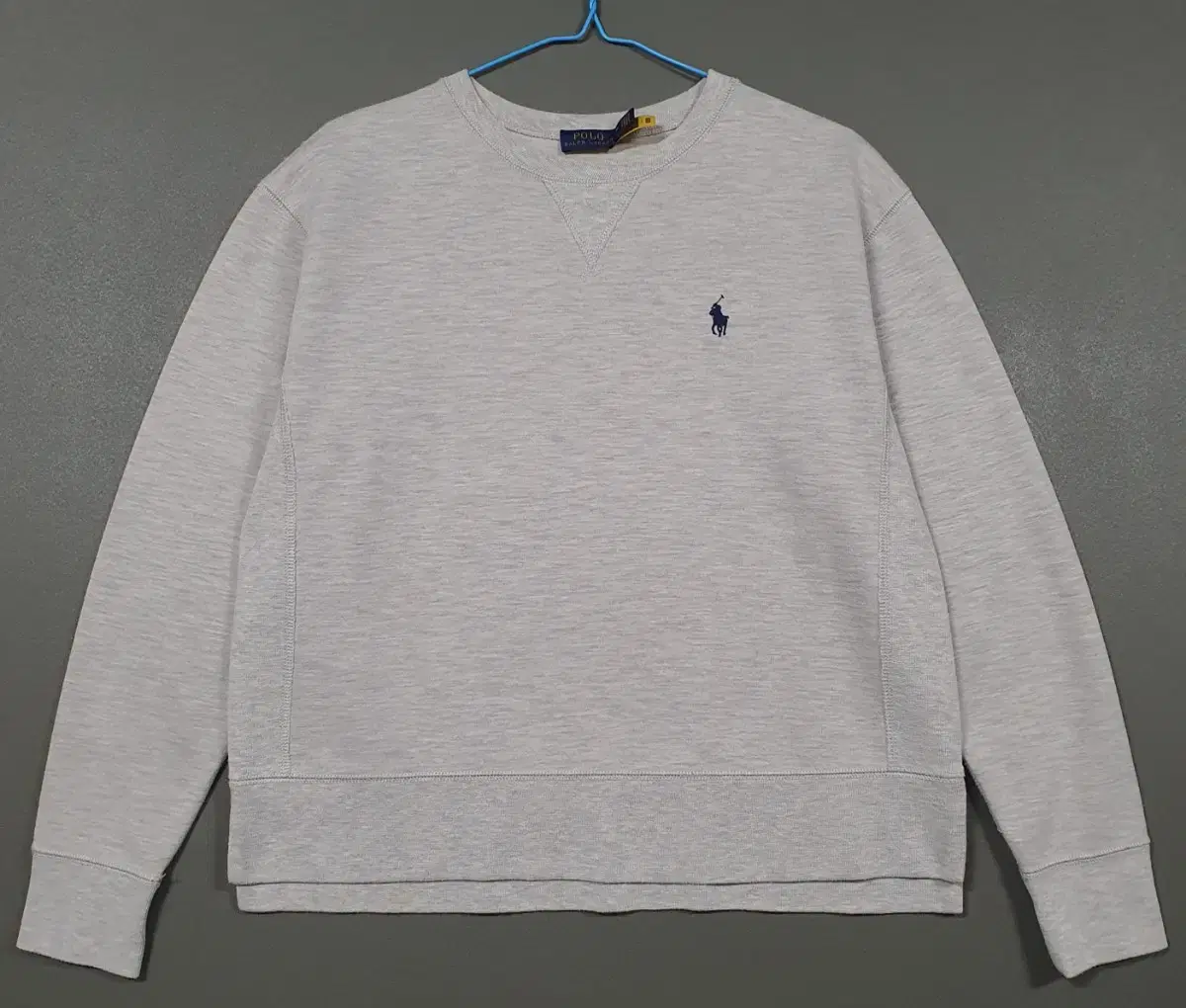 M) Polo Ralph Lauren New Authentic Q Ral Pullover Sweatshirt Oatmeal