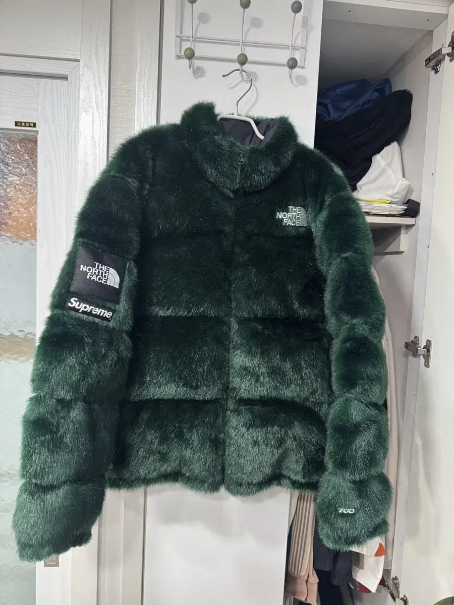 [XL]Supreme The North Face Nopsie Fur Green