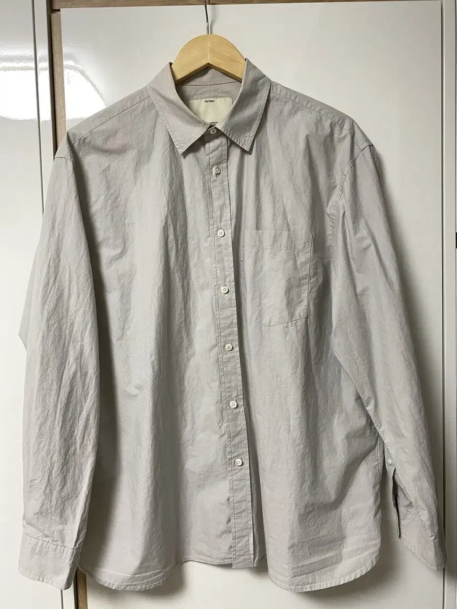 [1]Pottery Comfort Shirt Silver (thin)