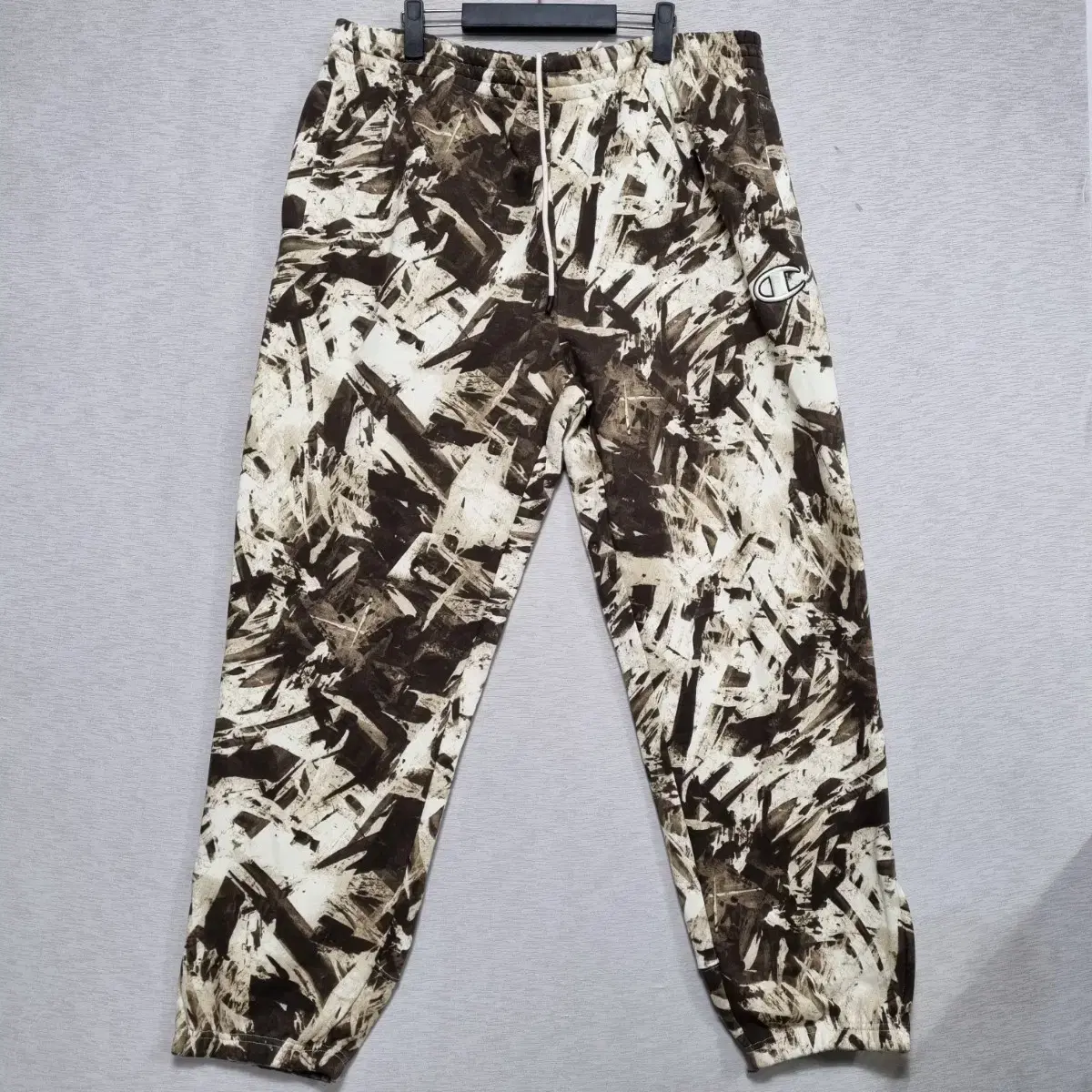 ㅡ Champion Big Size Patterned Brushed Jogger Pants Men's 37-39inchㅡ1127