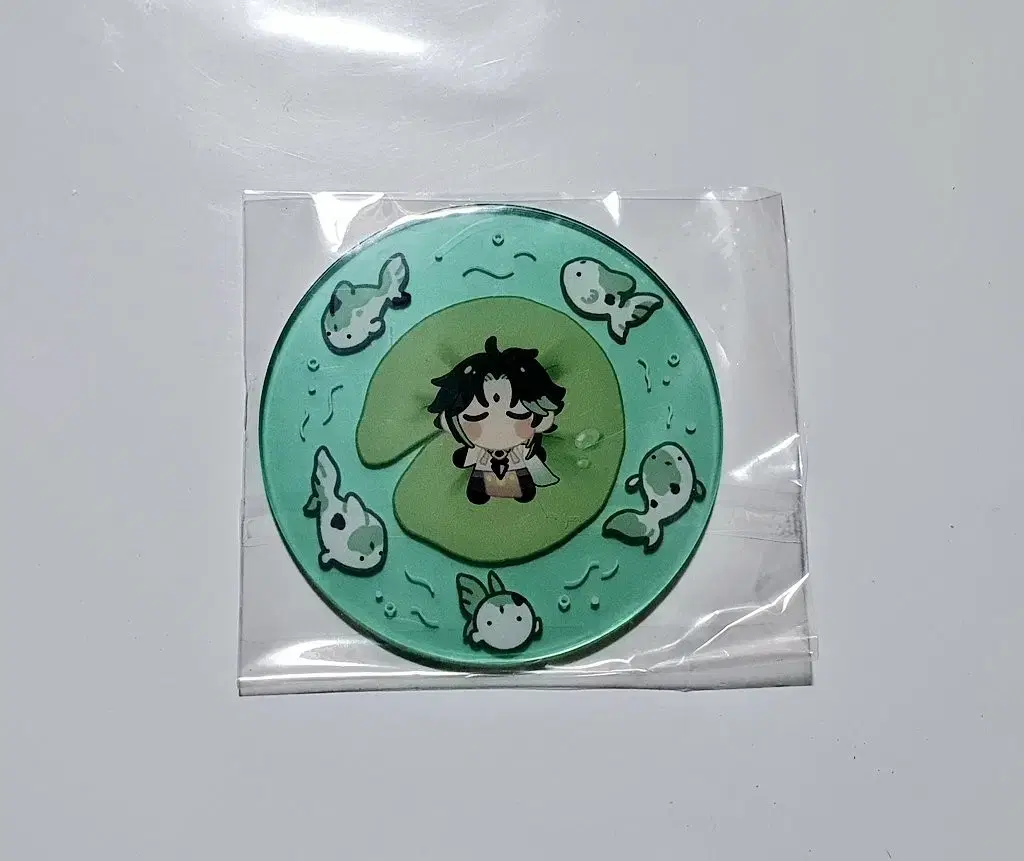 Genshin Impact Cattle acrylic Coaster Keum's Cute Ichijin wts Sells