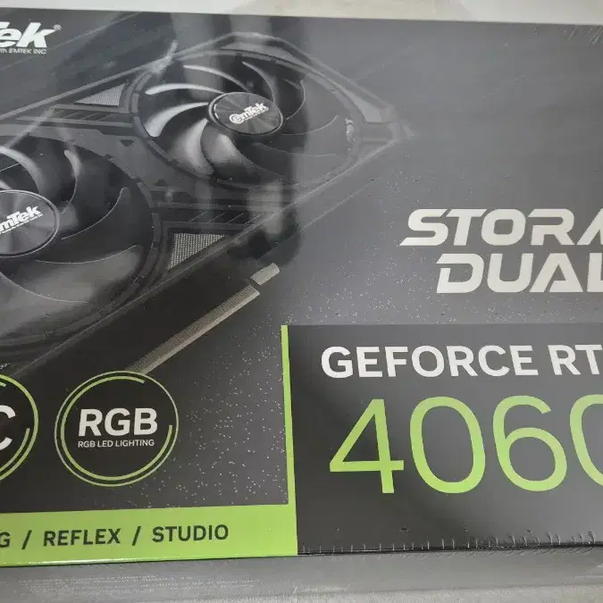 이엠텍 지포스 RTX 4060 STORM X Dual OC D6 8GB