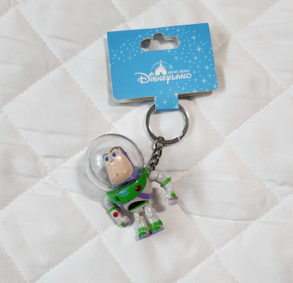 Disneyland Toy Story Buzz Lightyear Smallfry Figurine Keyring