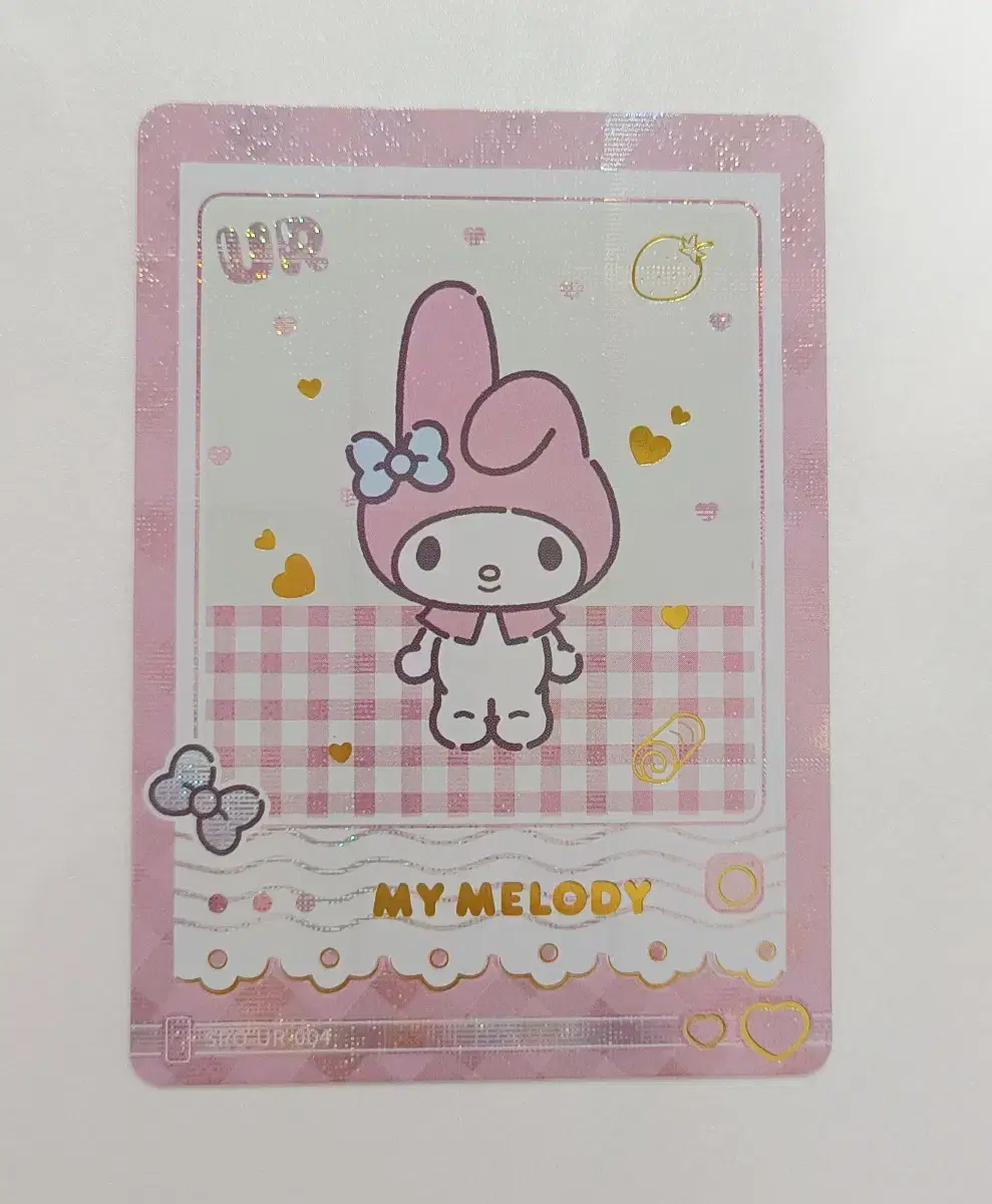 Sanrio Photocard Character Collectors kard My Melody UR Card sell 1st Edition