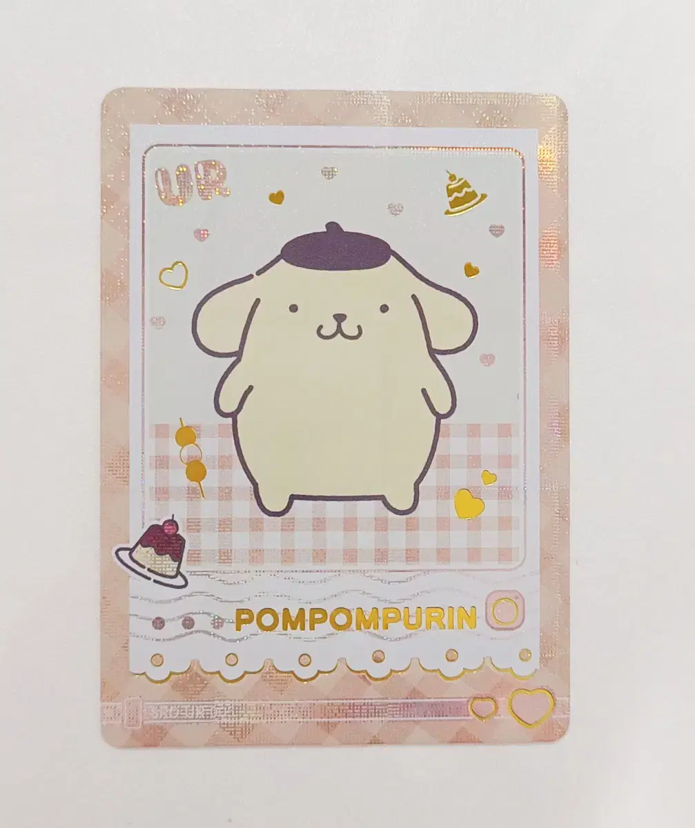 Sanrio Photocard Character Collectors' kard in stockPurin UR Card sell 1st edition