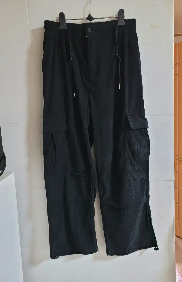 Men's) Golden Parachute Cargo Wide Pants(New 32~34)