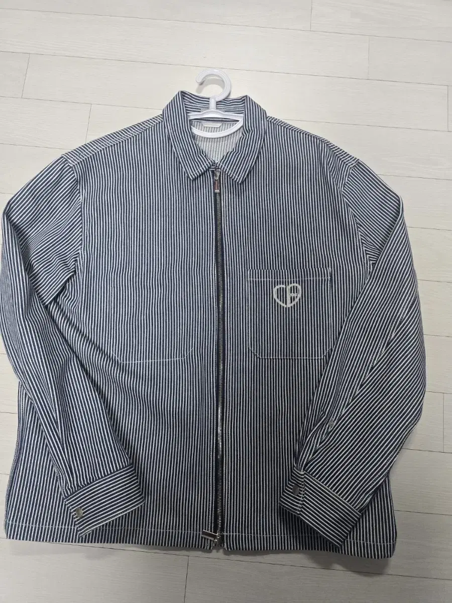 Dior Heart Stripe Denim Jacket