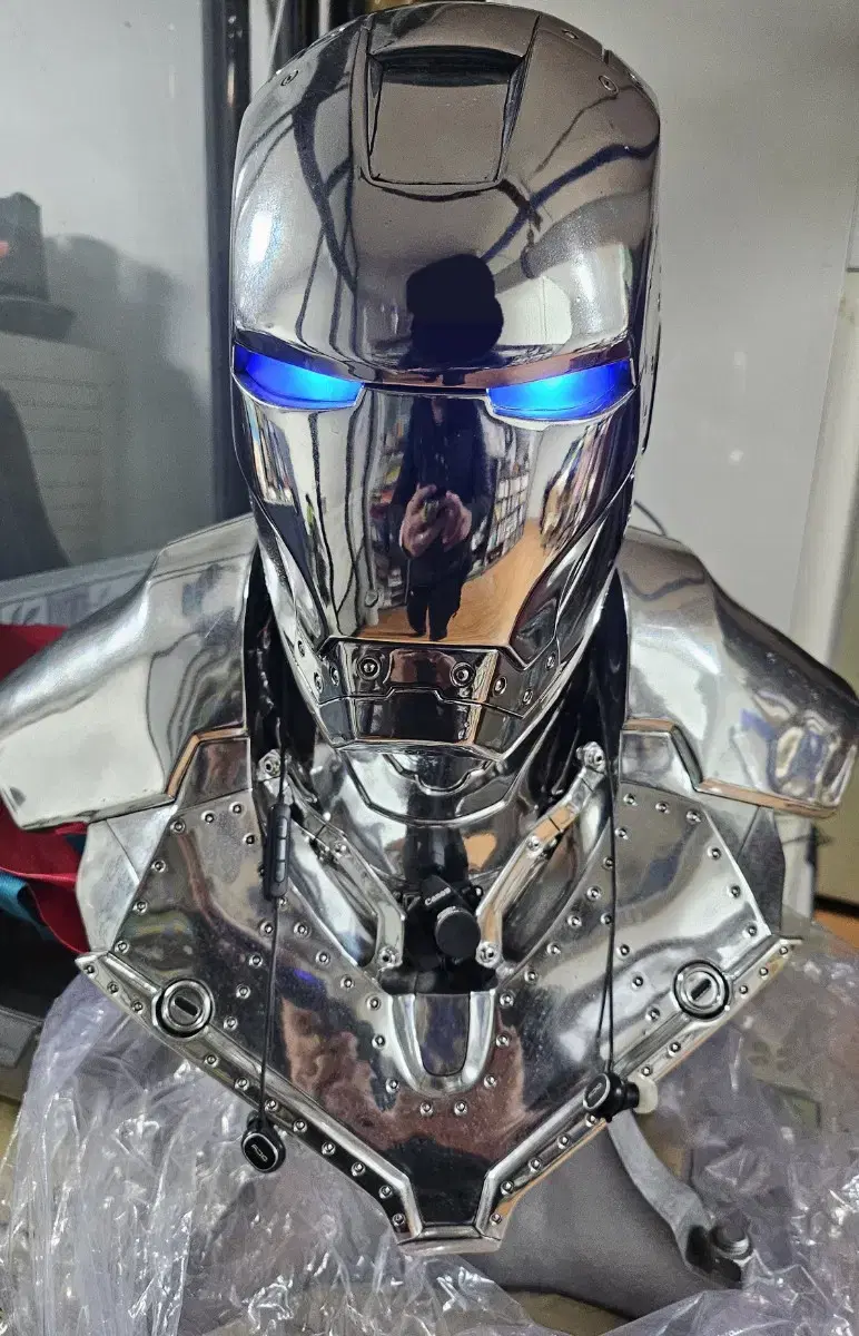 Ironman Mark 2 1/1 Life Size Chrome