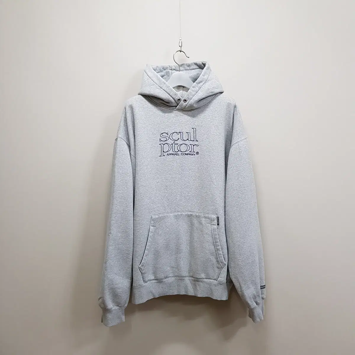 sculptor overfit brushed hoodie xl