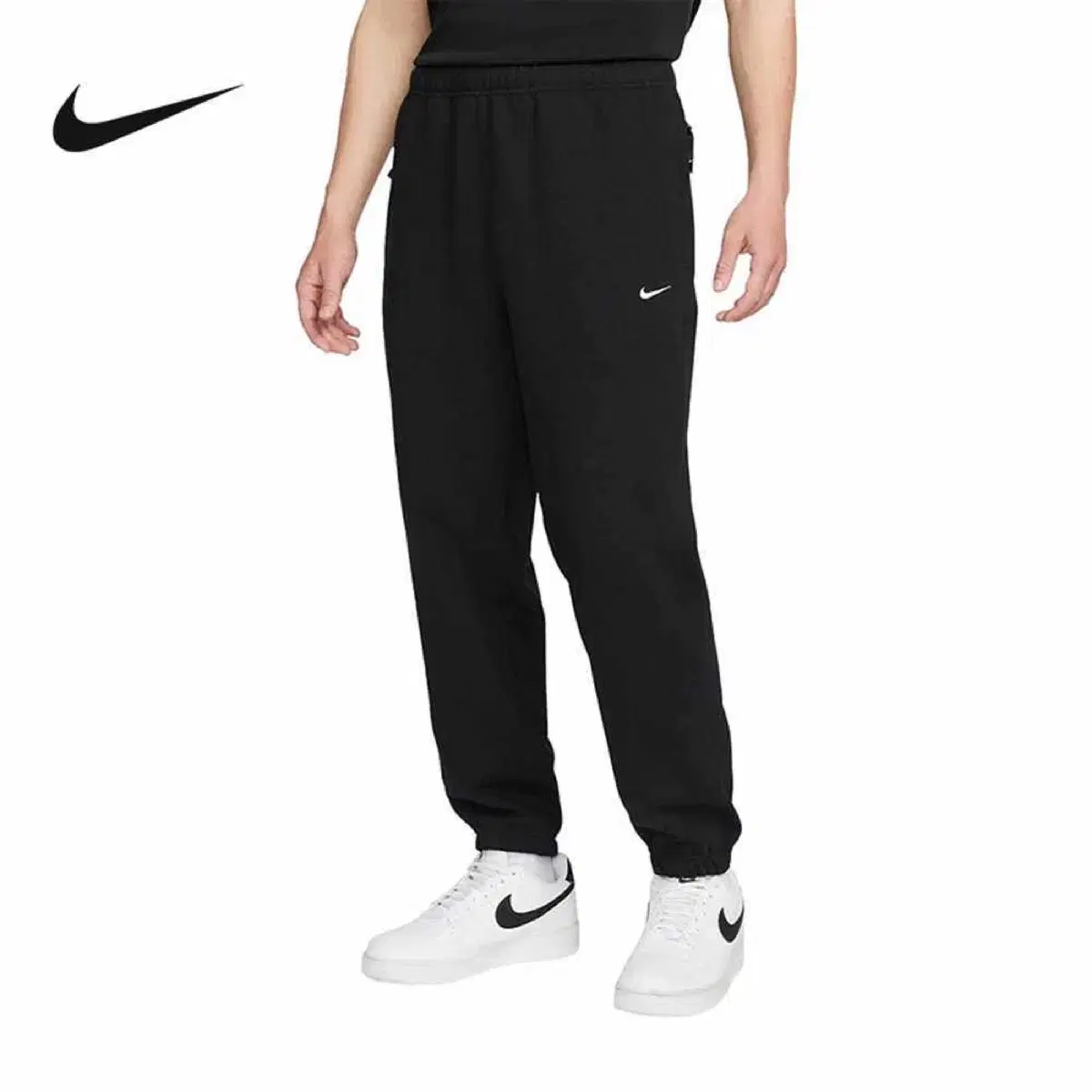 Nike Solo Swoosh French Terry Training Pants