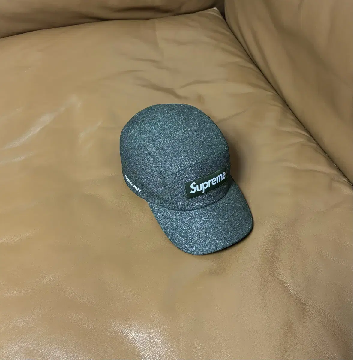 Supreme 슈프림 캠프캡 모자 (Cordura Khaki Green)