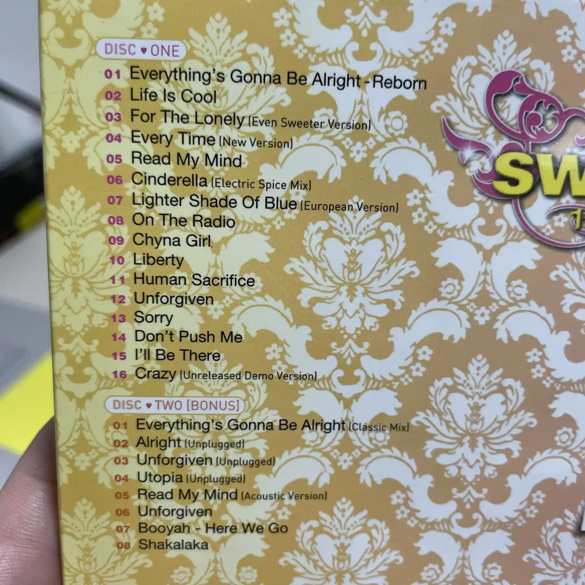 [중고음반/CD] 스위트박스 sweetbox 베스트앨범 (2CD)