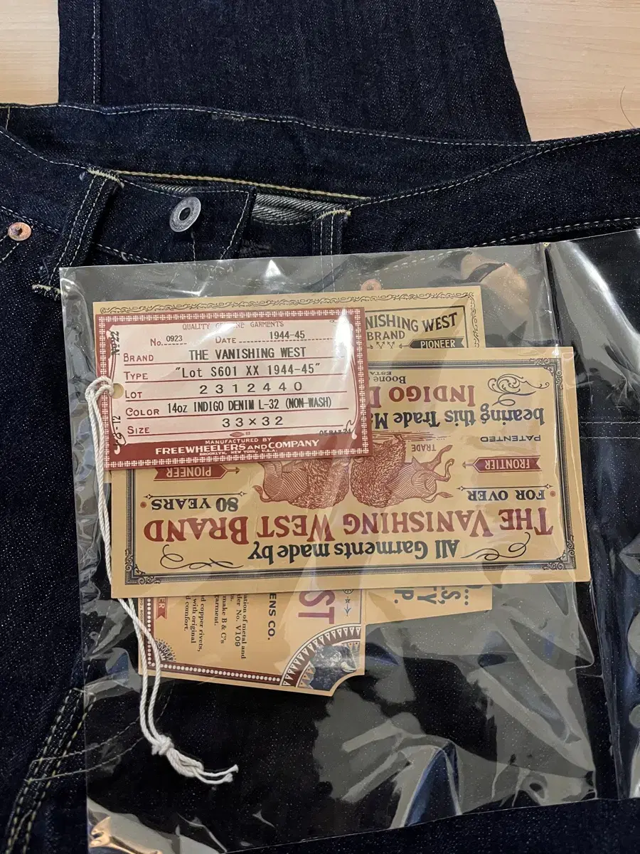 Freewheelers 1944-45 S601XX Great War Denim