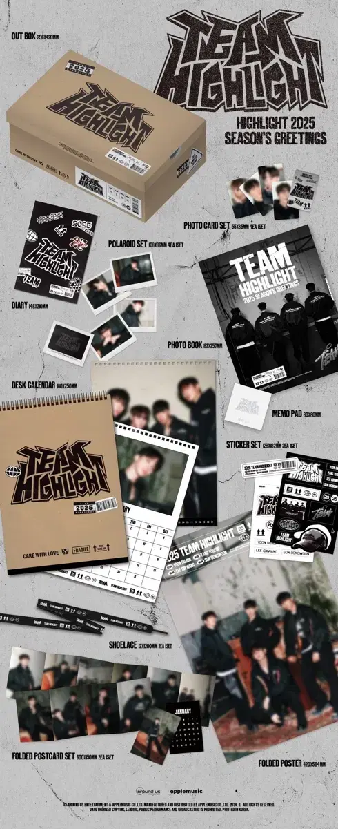 Highlights highlight seasons greetings season's greetings team team version full set unsealed