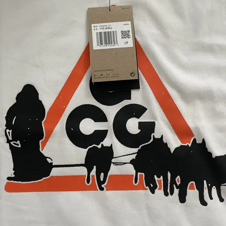 나이키 acg 드라이 핏 DOG SLED 티셔츠