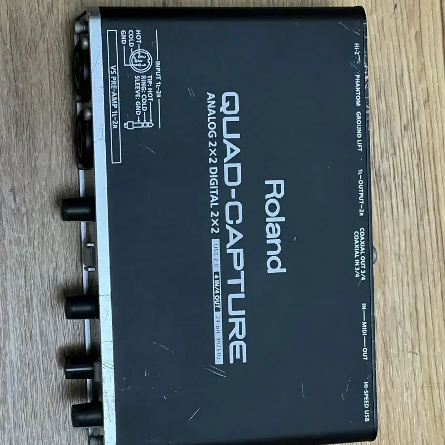 오디오 인터페이스 Roland Quad-Capture