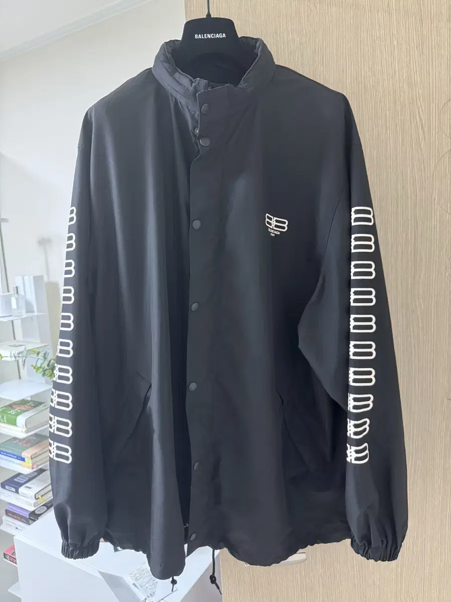 Balenciaga BB logo windbreaker