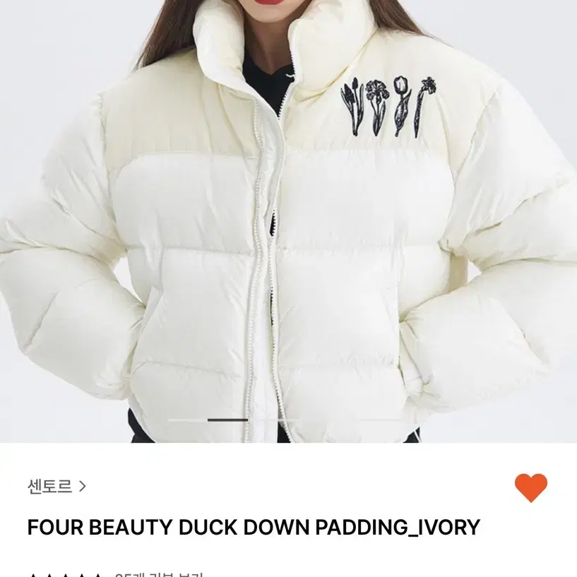 더 센토르 centaur 패딩 FOUR BEAUTY DUCK DOWN패딩