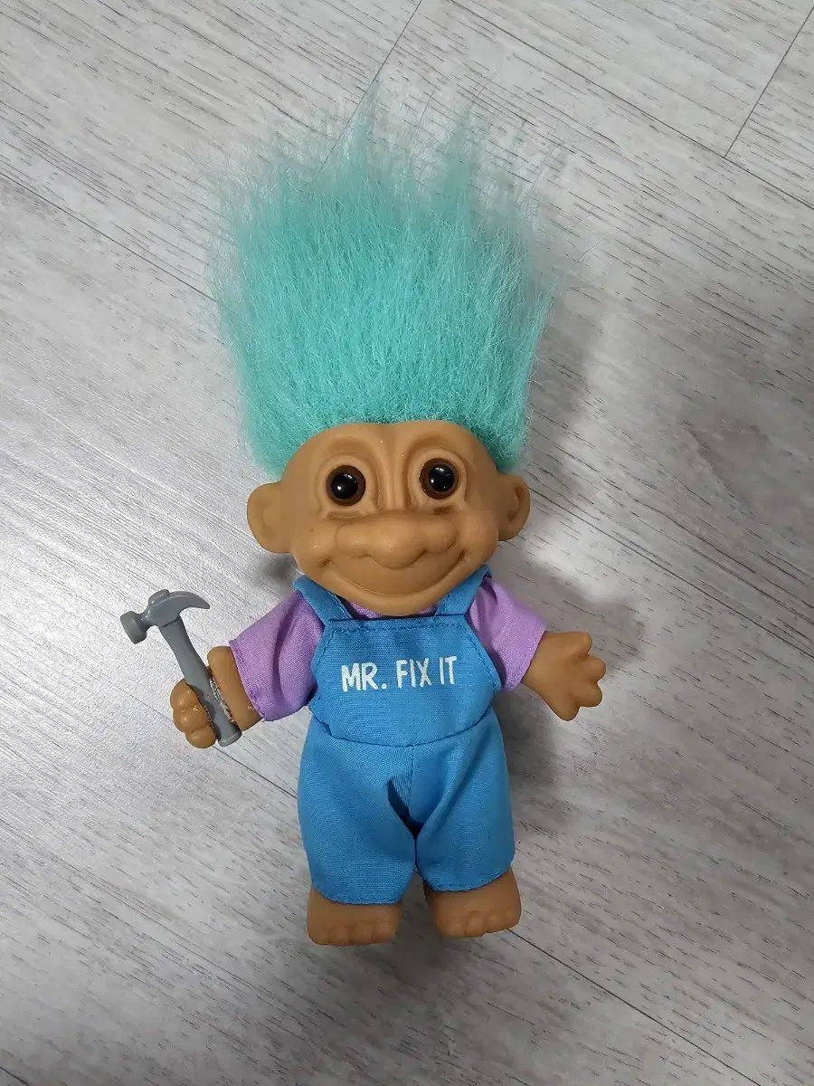 Russ Russ mints hair troll doll Mr. fix it