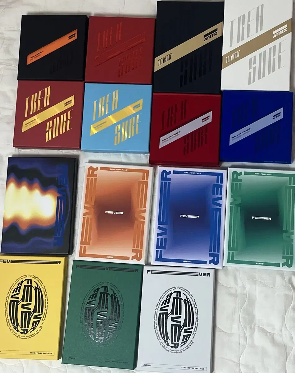 ATEEZ unsealed album wts (Pirate King Eminem Wave Wonderland Anthem etc.)