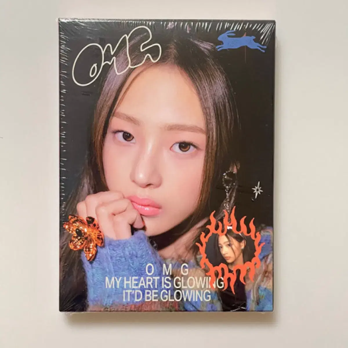 New Jeans album OMG DITTO message card minji version