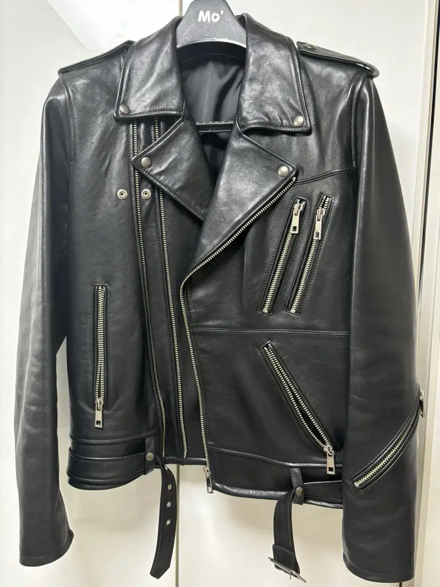 Saint Laurent motif leather jacket