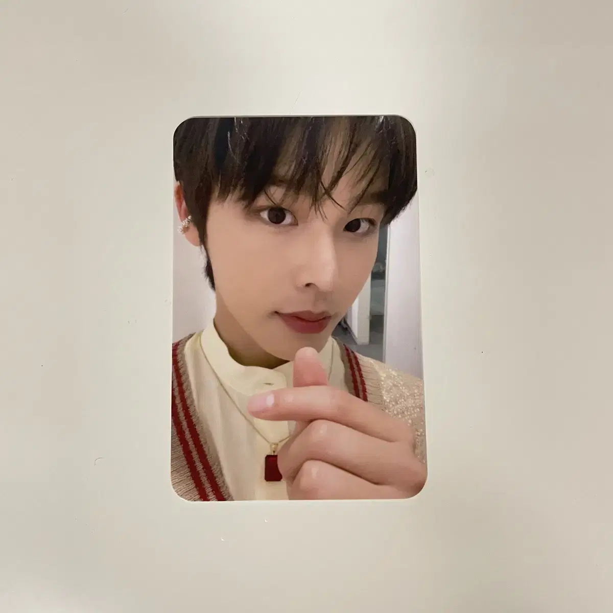 NCT wish riku Japan Rastat Hands Up Pre-Debut Tour Chairman Han Jung Photocard